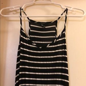Black/White stripped dress